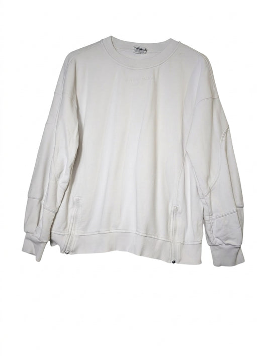 Country Road Women's Sweatshirt White Side Zip Detail - Image 1