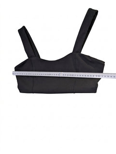 Nimble Activewear Black Crop Tank Top - Women's Size S - Image 2