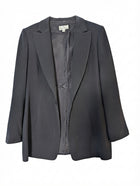 Anthea Crawford Blazer Jacket Black Women's Size 14 - Image 1