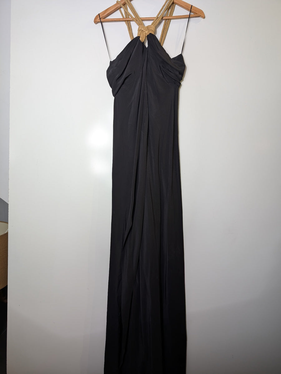 Garry Bigeni Textured Dress Black Women's Size M - Image 2