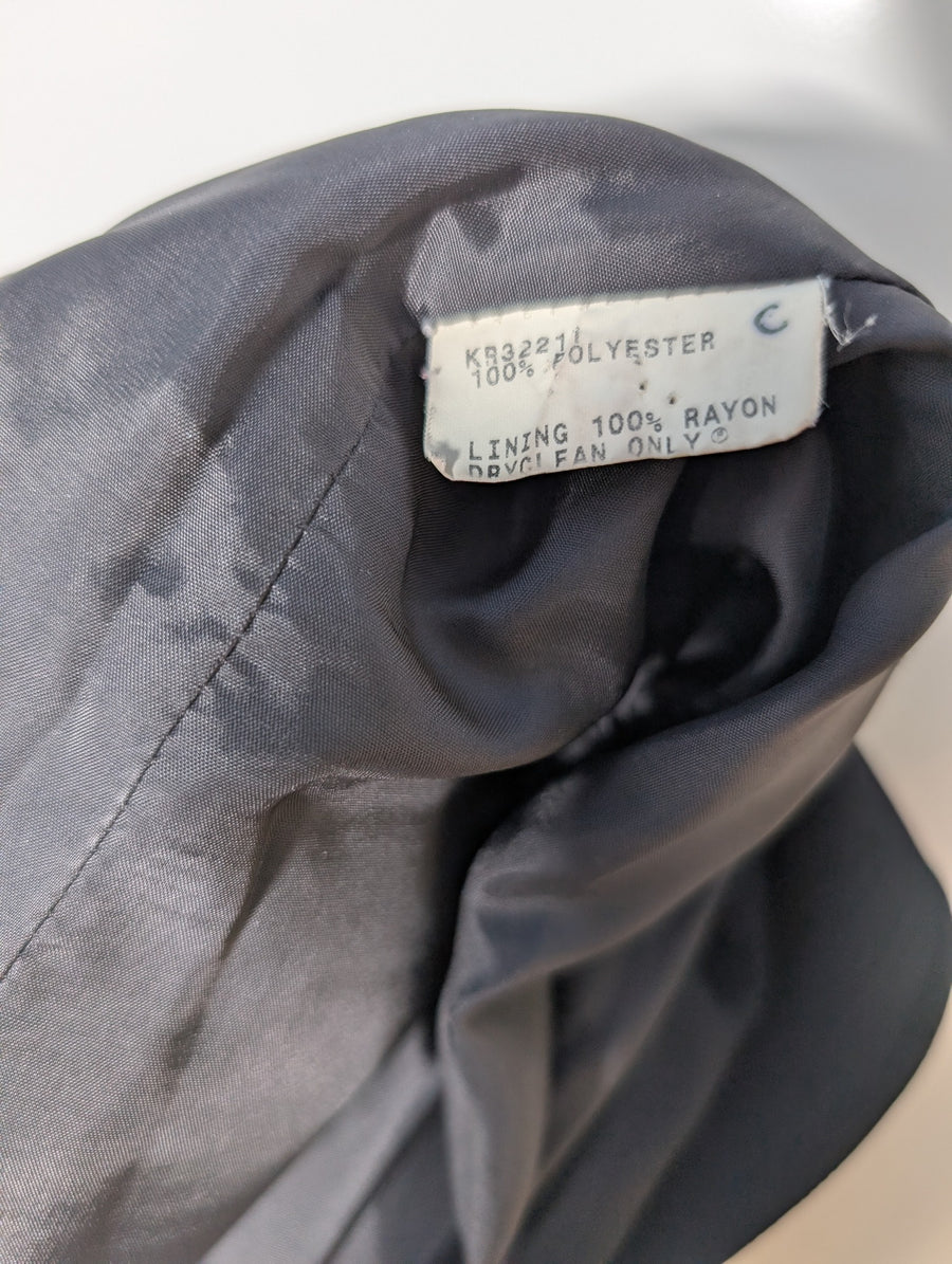 Anthea Crawford Blazer Jacket Black Women's Size 14 - Image 5