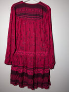 SPELL Desert Wanderer Tunic Dress Red XL - Image 5