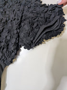 Garry Bigeni Textured Dress Black Women's Size M - Image 7