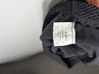 Scanlan Theodore Knit Dress Black Pointelle Detail Size M - Image 6