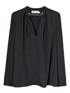 Zimmermann Black Blouse with Gold Hardware Detail Size 1 - Image 1