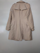 ZARA WOMAN Double-Breasted Trench Coat Beige Size M - Image 5