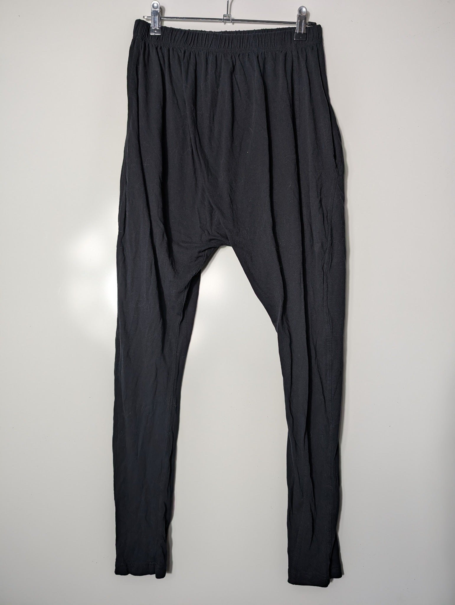Scanlan Theodore Knit Dress Black Pointelle Detail Size M - Image 9