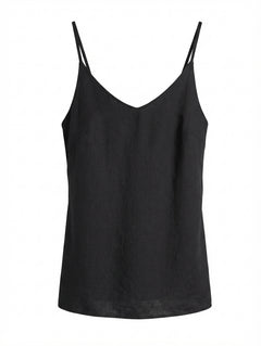 Billabong Linen Blend Cami Tank Top Olive Green Size 10 - Image 1