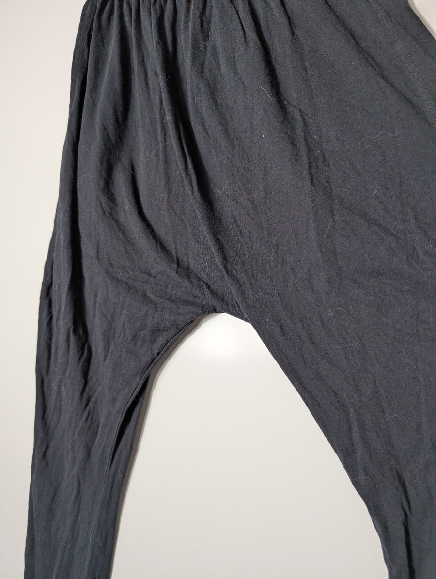 Scanlan Theodore Knit Dress Black Pointelle Detail Size M - Image 10