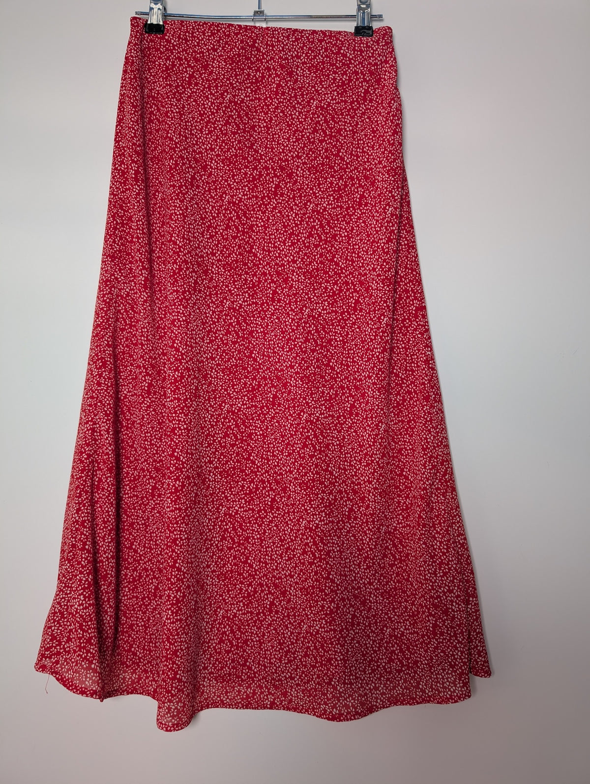LULU&ROSE Floral Two-Piece Set Red & White XS - Image 3