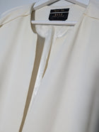 RSVP PERRI CUTTEN Open Front Coat White Size L - Image 3