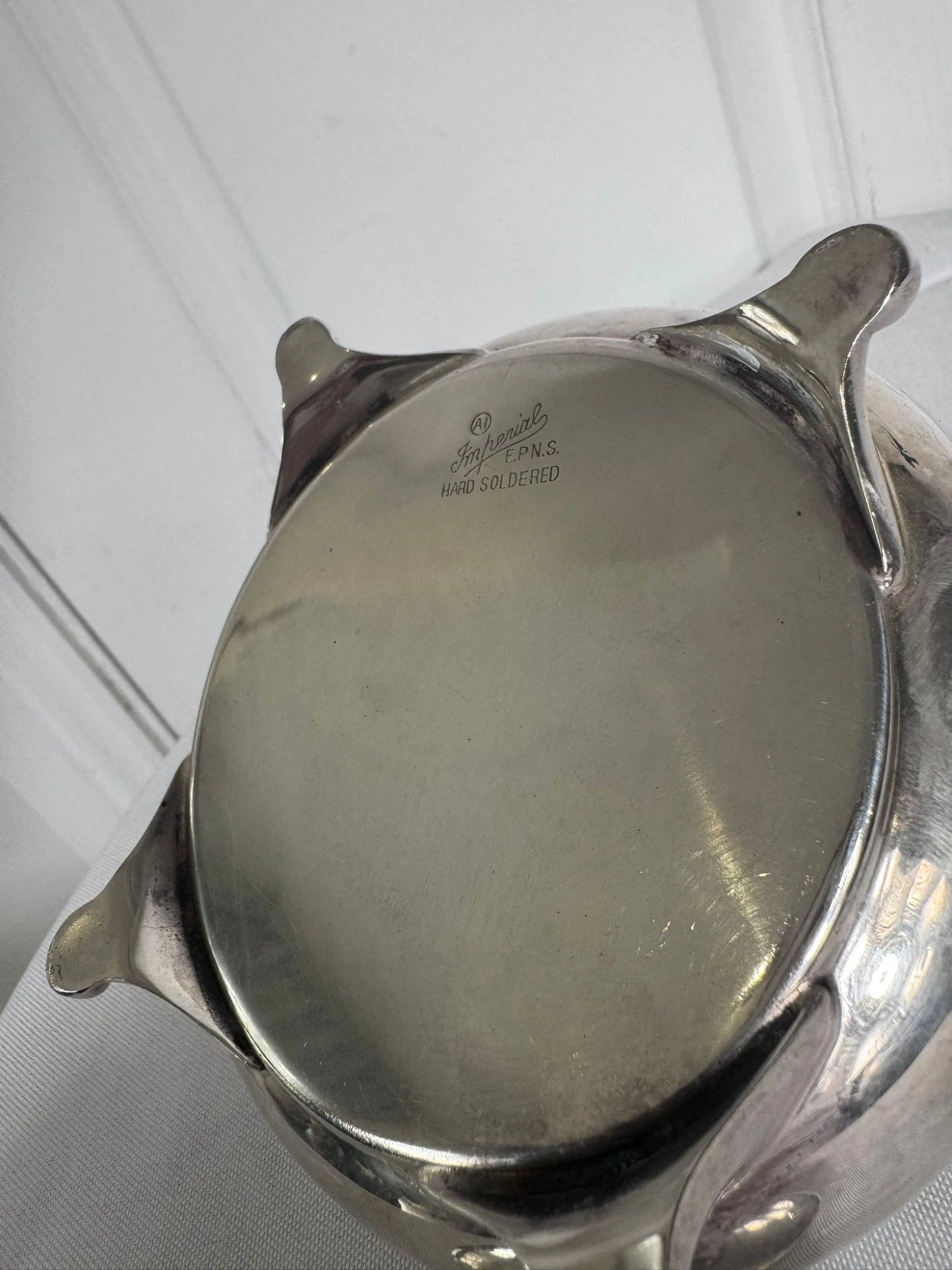 Vintage Silver Plated Sugar Bowl With Lid - Elegant Tableware - Image 7