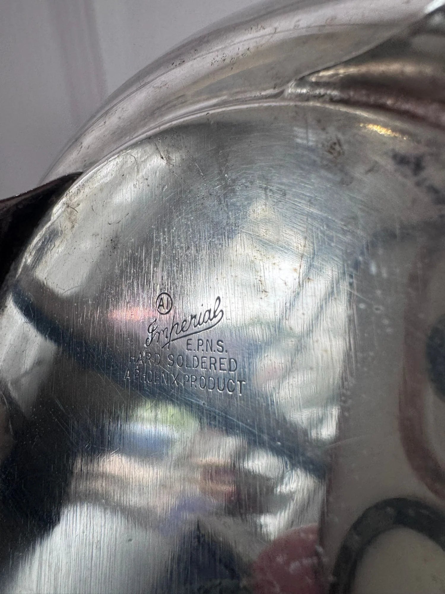 Vintage Silver Plated Teapot - Elegant Footed Design - Image 8