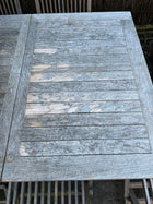 Teak Outdoor Dining Set - 2 Tables & 14 Folding Chairs - Image 6