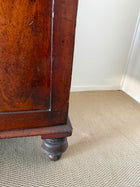 Antique Cedar Two-Door Sideboard Cabinet Arched Panel Design - Image 7