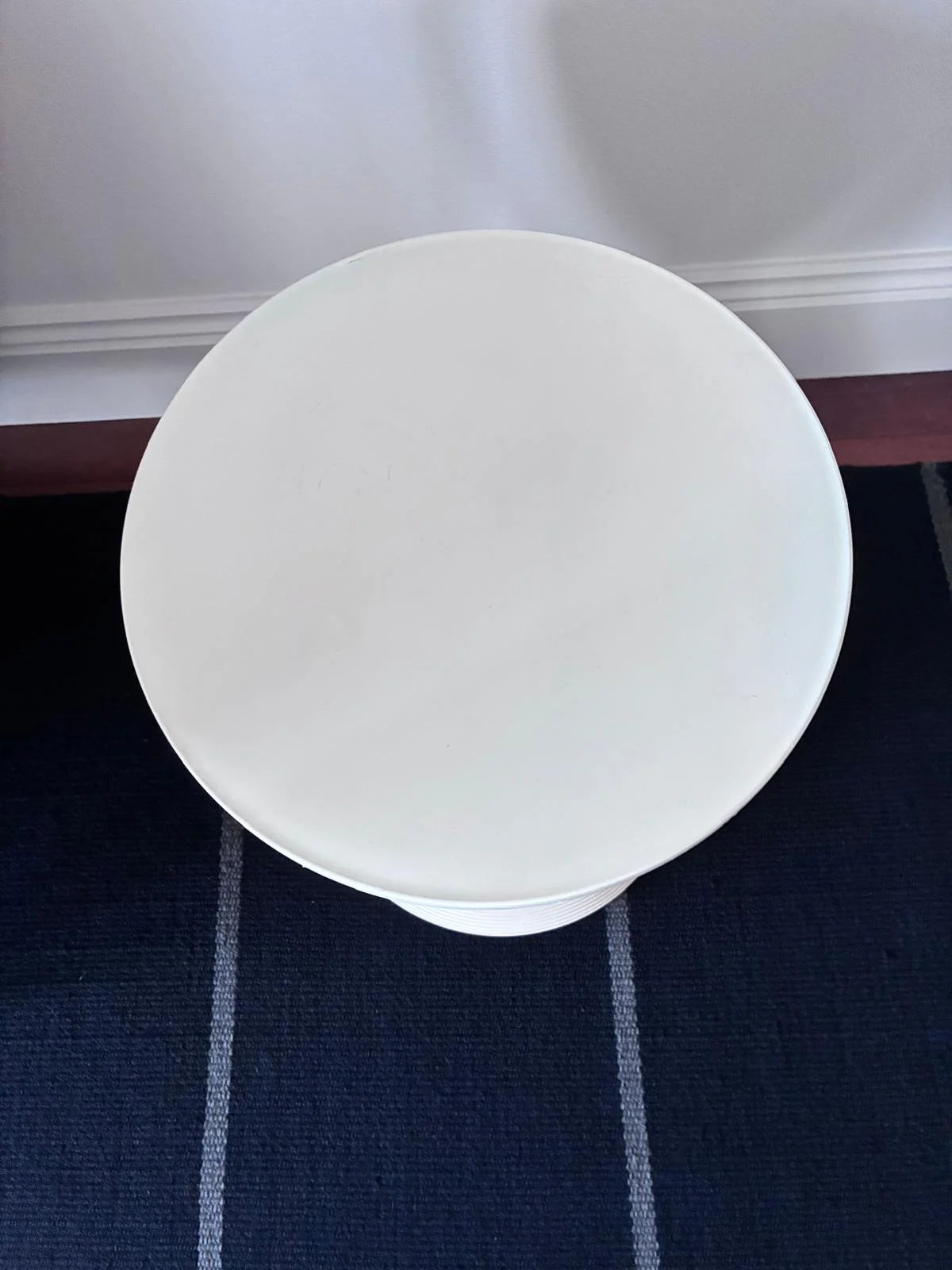 Kartell Prince AHA Stool Philippe Starck Wax White - Image 3