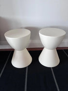 Kartell Prince AHA Stool Philippe Starck Wax White - Image 5
