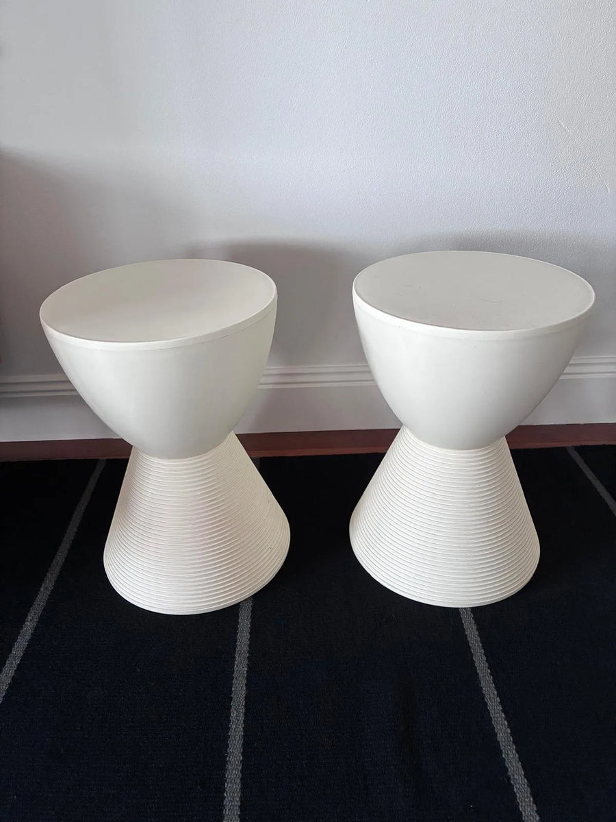 Kartell Prince AHA Stool Philippe Starck Wax White - Image 5