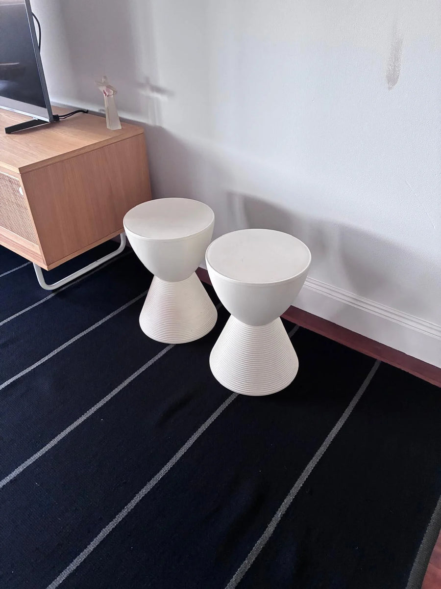 Kartell Prince AHA Stool Philippe Starck Wax White - Image 6