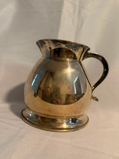 Vintage Silver Plated Iced Water Jug USA Serving Pitcher Marked Plate - Image 2