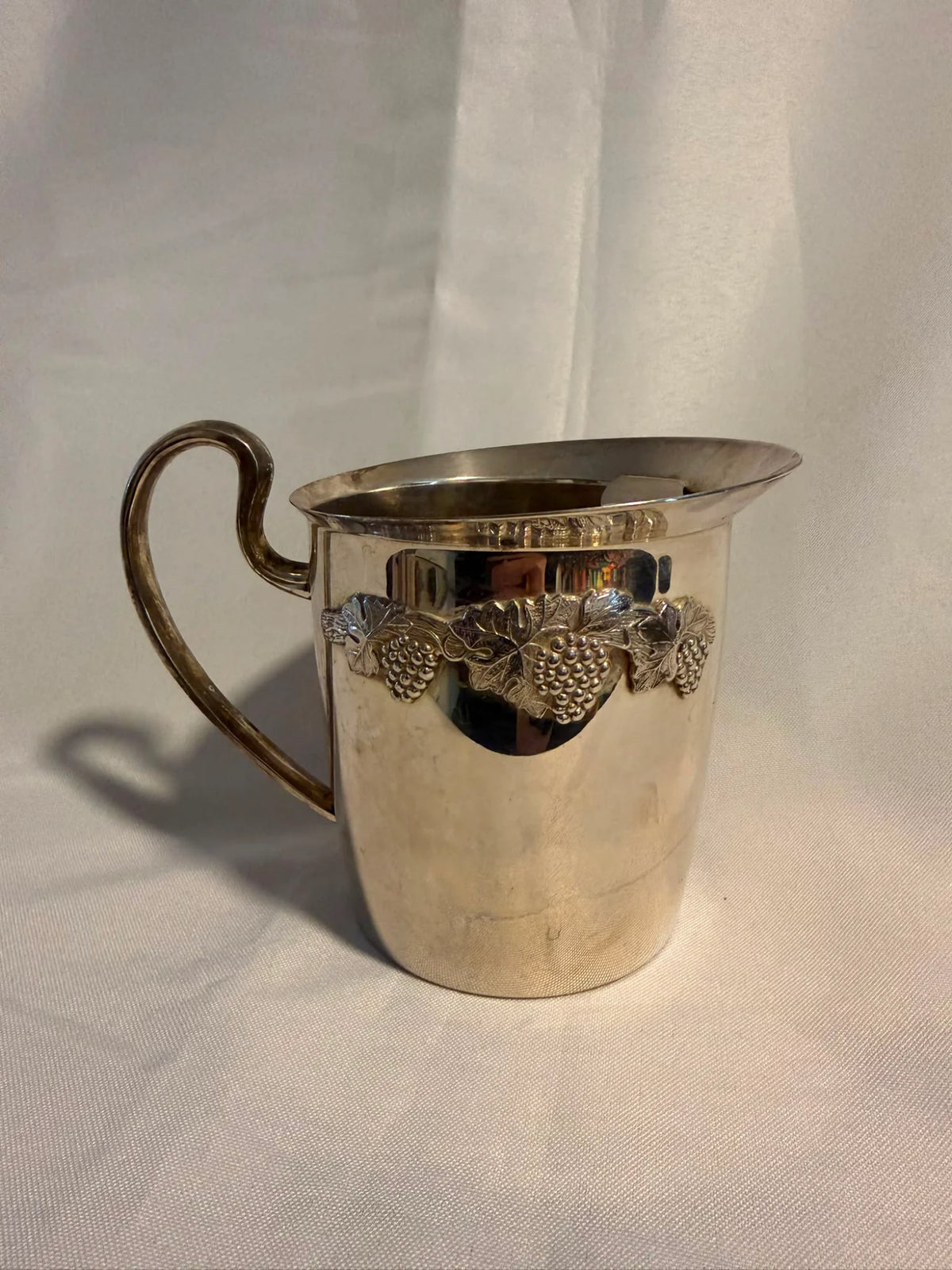 Antique EPNS Silver Plated Wine Bottle Coaster Pierced Fretwork Design - Image 7