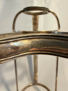 Elkington Silver Plated Wine Bottle Cradle Pourer Vintage England EPNS - Image 3