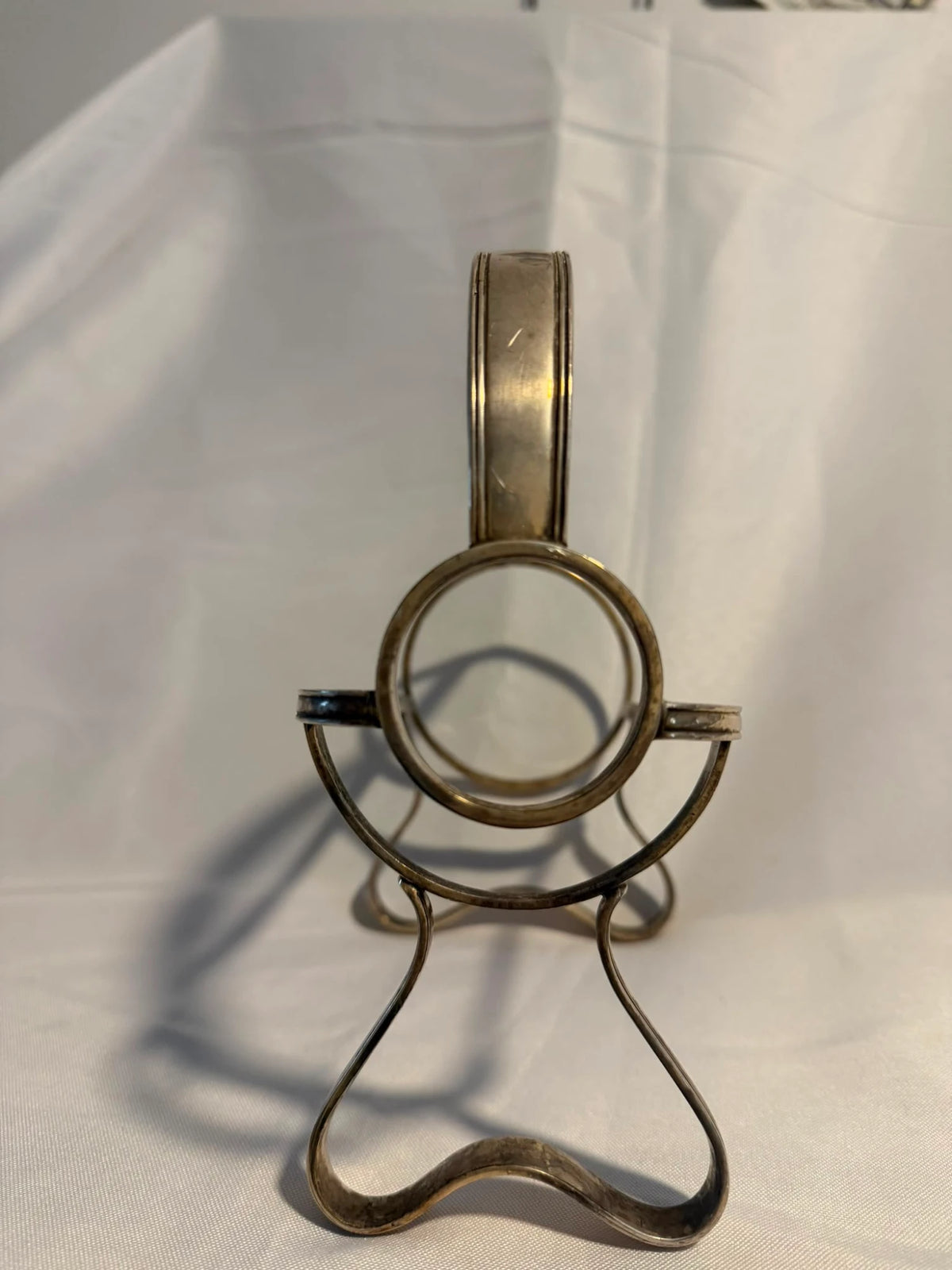 Elkington Silver Plated Wine Bottle Cradle Pourer Vintage England EPNS - Image 11