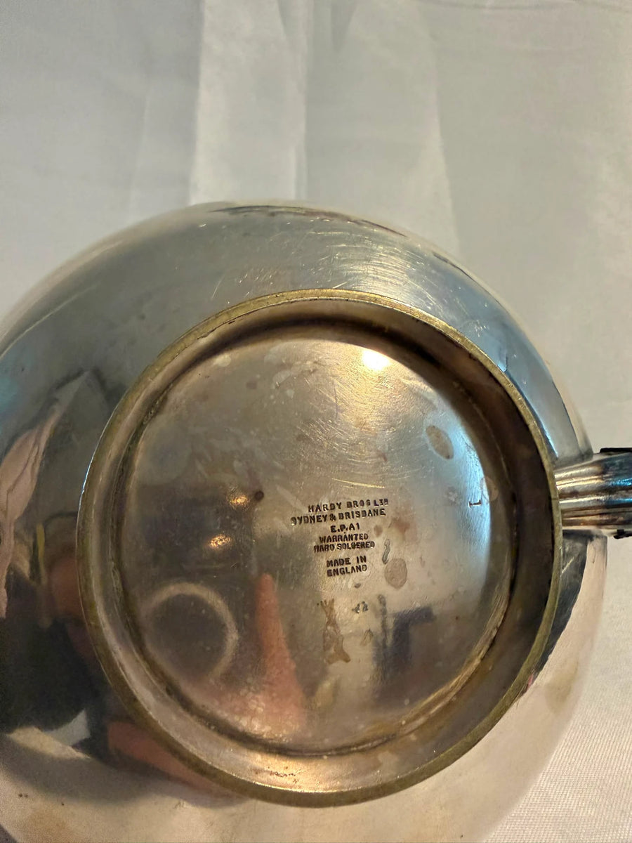 Hardy Bros Ltd Sydney & Brisbane EP A1 Silver Plated Teapot Warranted Hard Soldered - Image 2