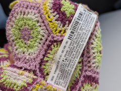Zara Crochet Granny Square Tank Top - Girls 13-14 / Adult XS - Image 6