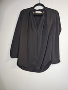Zimmermann Black Blouse with Gold Hardware Detail Size 1 - Image 5