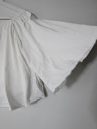 Viktoria & Woods Off-The-Shoulder Gauze Crop Top White Size 0 - Image 3