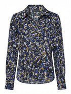 Ginger & Smart Silk Blend Floral Blouse Women's Size 10 - Image 1