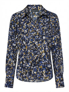 Ginger & Smart Silk Blend Floral Blouse Women's Size 10 - Image 1