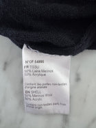 Fusalp Women's Black V-Neck Sweater - Ribbed Sleeve Detail - Image 15