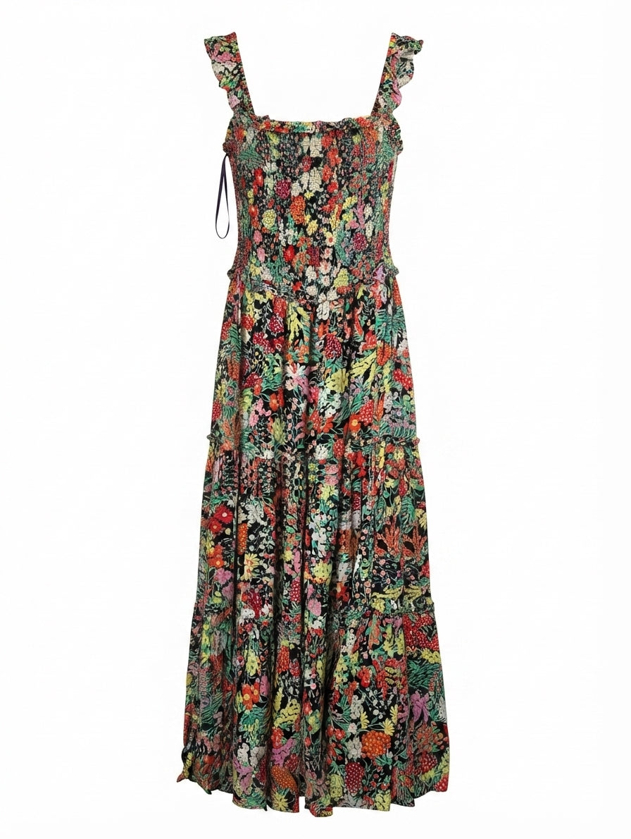 Feather & Noise Floral Maxi Slip Dress Size 10 - Image 1