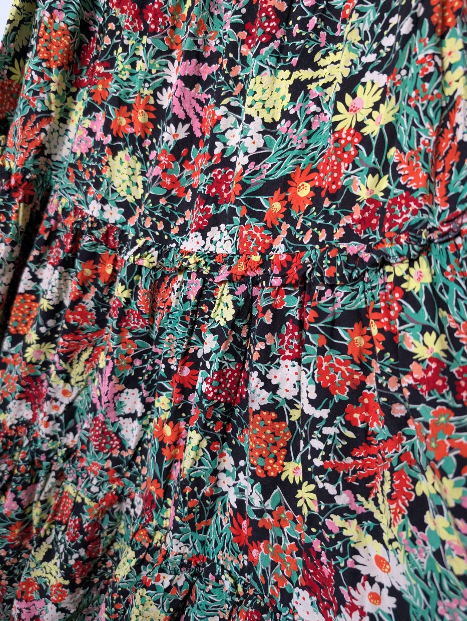 Feather & Noise Floral Maxi Slip Dress Size 10 - Image 2