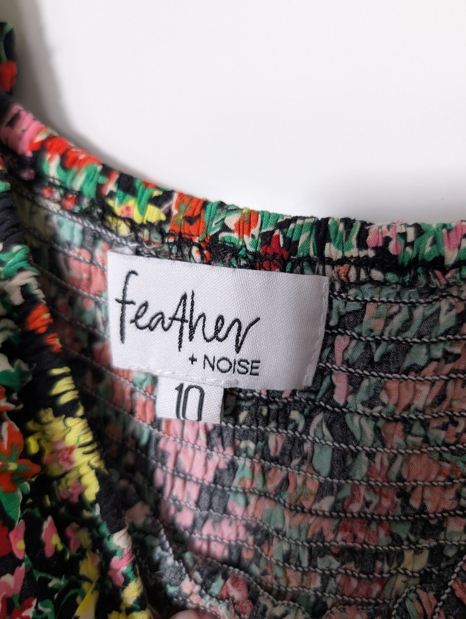 Feather & Noise Floral Maxi Slip Dress Size 10 - Image 4