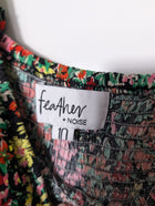 Feather & Noise Floral Maxi Slip Dress Size 10 - Image 4