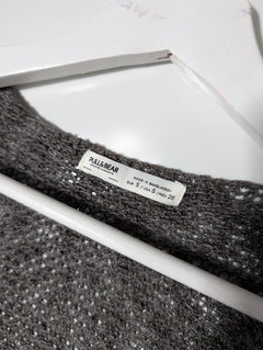 Pull&Bear Open Knit Cropped Cardigan Dark Grey Women's Size S - Image 3