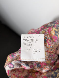 Scanlan & Theodore Floral Button-Front Midi Skirt Multicolour - Image 7