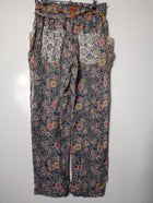 Isabel Marant Floral Silk Wide Leg Pants Women's Size 38 - Image 4