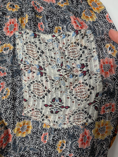 Isabel Marant Floral Silk Wide Leg Pants Women's Size 38 - Image 5