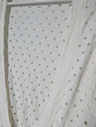 SABA Eyelet Wrap Cardigan White Size 12 - Image 3