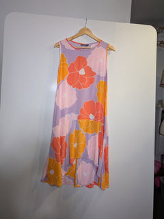 Mister Zimi Floral Sleeveless Midi Dress Size 12 - Image 4