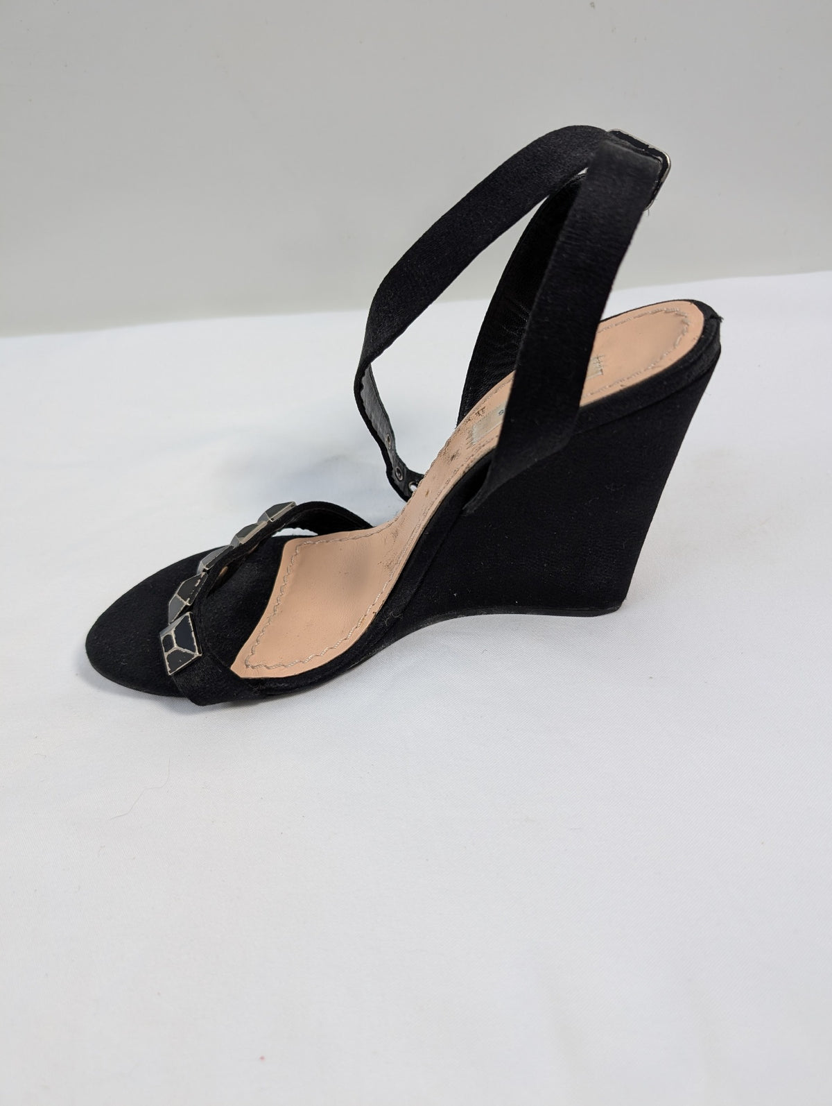 Marc Jacobs Peep Toe Ankle Strap Heels Black EU 38 - Image 11