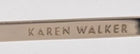 Karen Walker Maze 1507 Sunglasses - Black & Gold Round Frames - Image 3