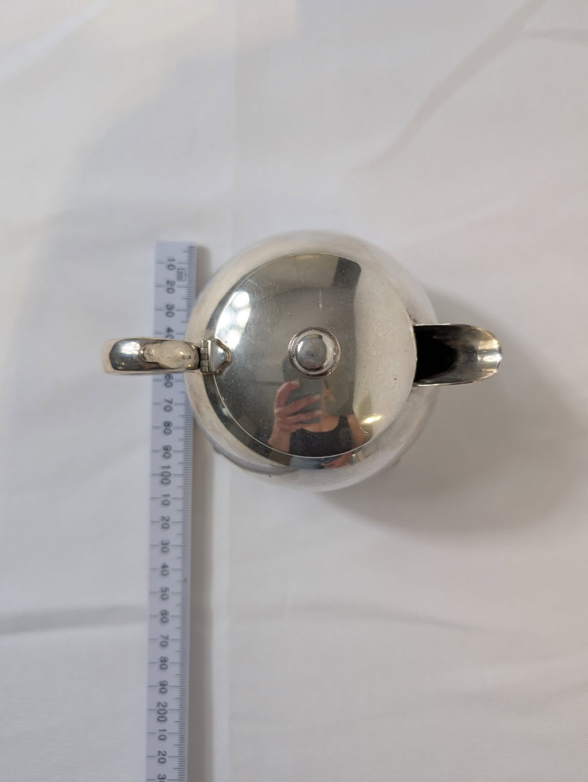 Vintage W.B.S. EPNS Silver Plated Creamer Pitcher - Image 2