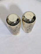 Smugglers Notch Distillery Stemless Champagne Flutes Etched Brass Set of 2 - Image 2