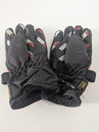 Level Race Team Thermo-Plus Ski Gloves - Black/White/Red - Image 2