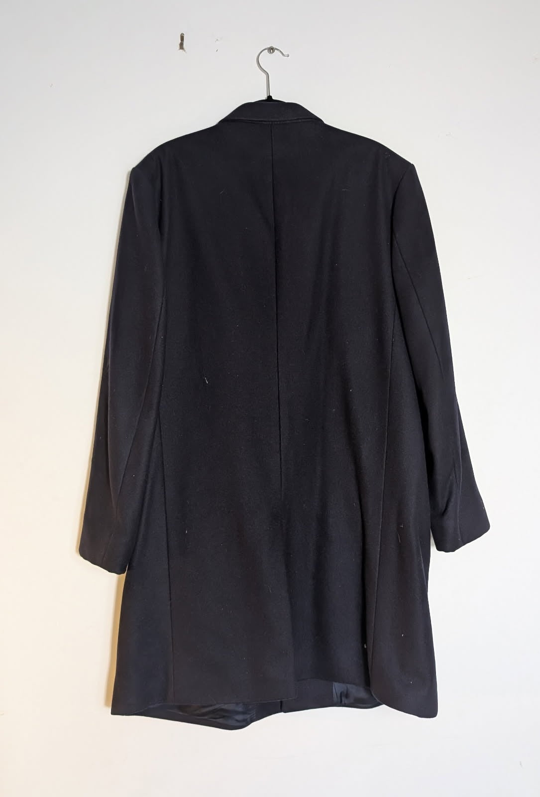 COS Men's Wool Cashmere Blend Chesterfield Coat - Black Size 44R - Image 2